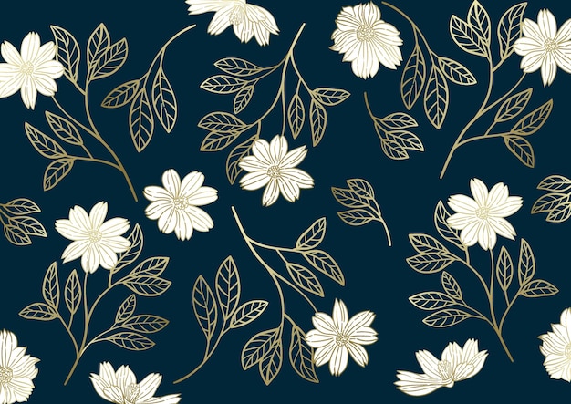 Floral pattern background