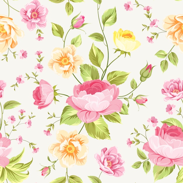 Floral pattern design