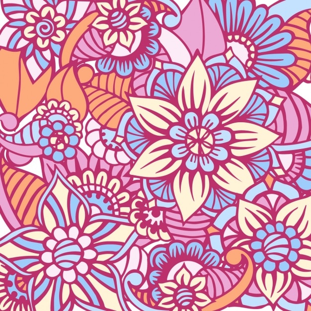 Floral pattern design