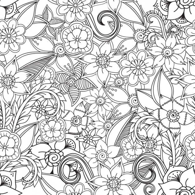 Floral pattern design