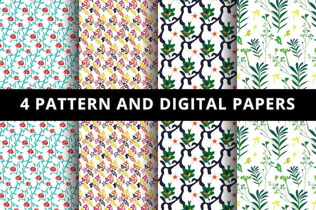 Vector floral pattern and digital paper
vector floral pattern and digital paper