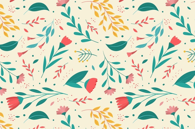 Floral pattern theme