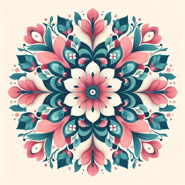 floral print vector illustration