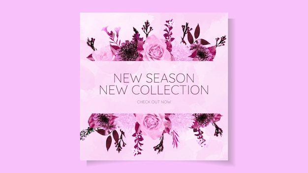 Floral Sale Banner Instagram