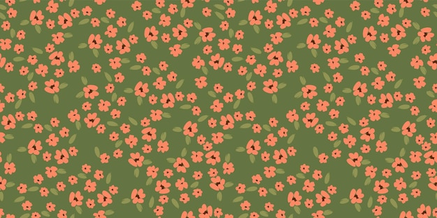 Floral seamless pattern Vector design for paper cover fabric interior decor and other