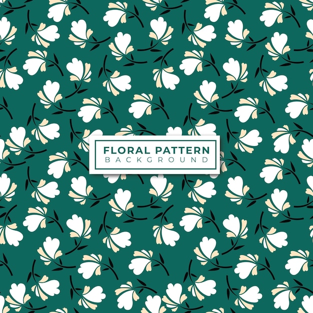 Floral Seamless Pattern Vector Illustration