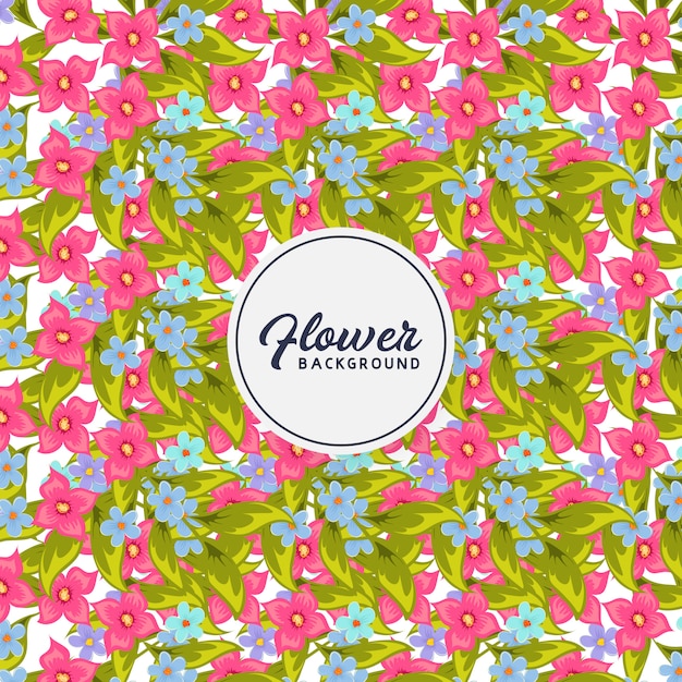 floral seamless pattern