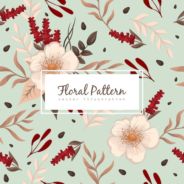 Floral seamless pattern