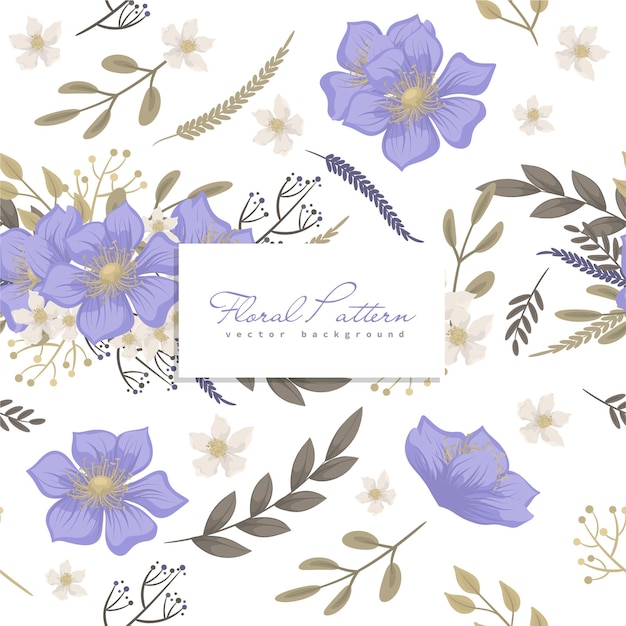 floral seamless pattern