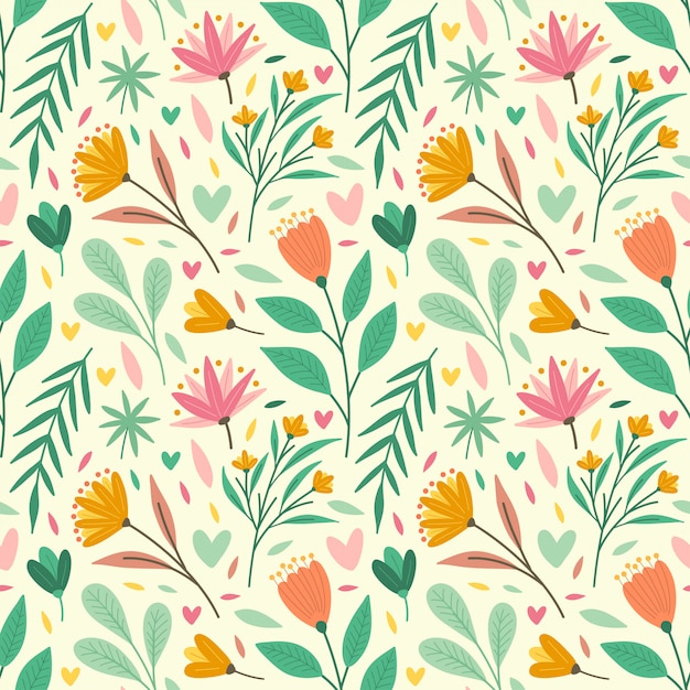 floral seamless pattern