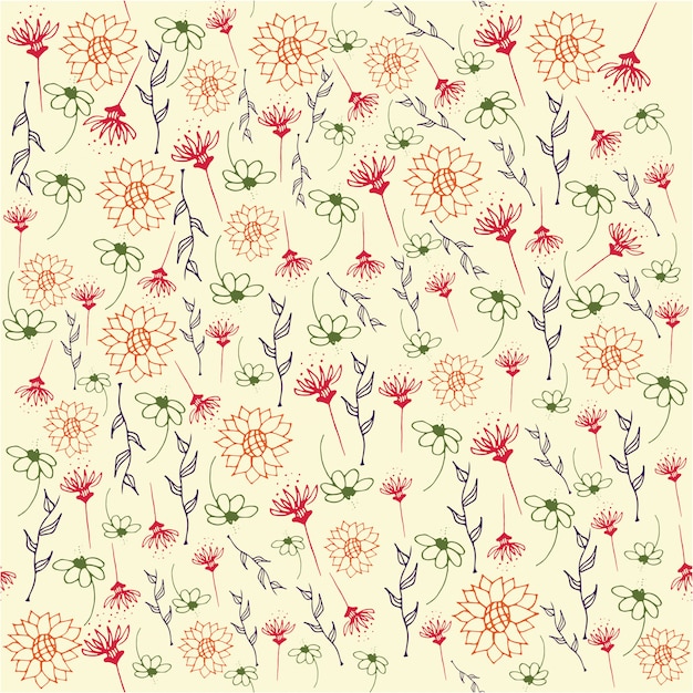 Floral Seamless Pattern