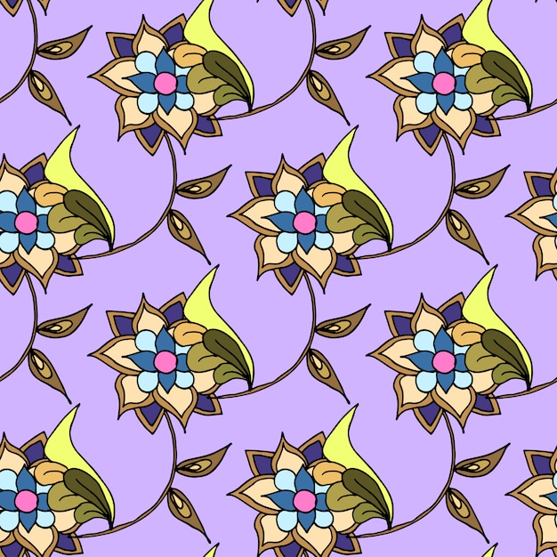 Floral seamless pattern