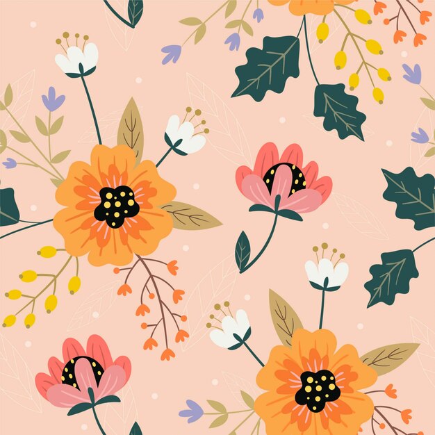 Floral seamless pattern 