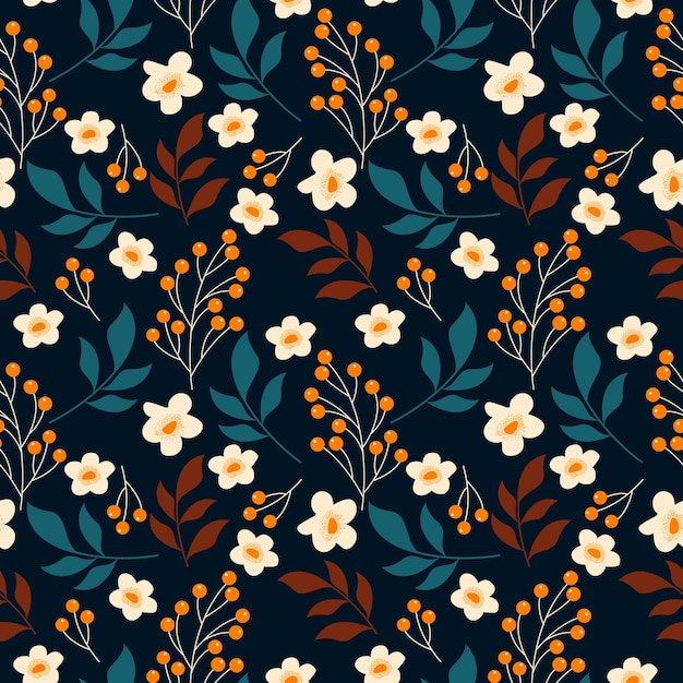 floral seamless pattern