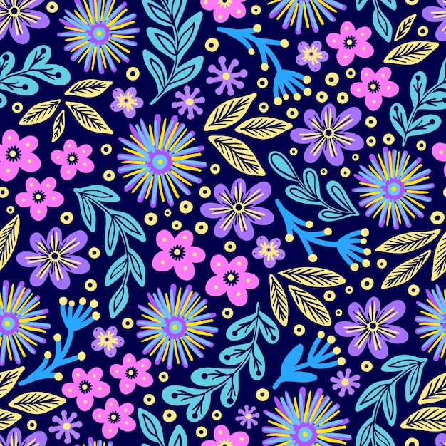 Floral seamless pattern