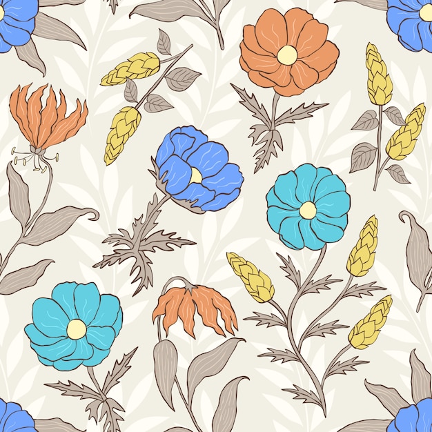 Floral seamless pattern