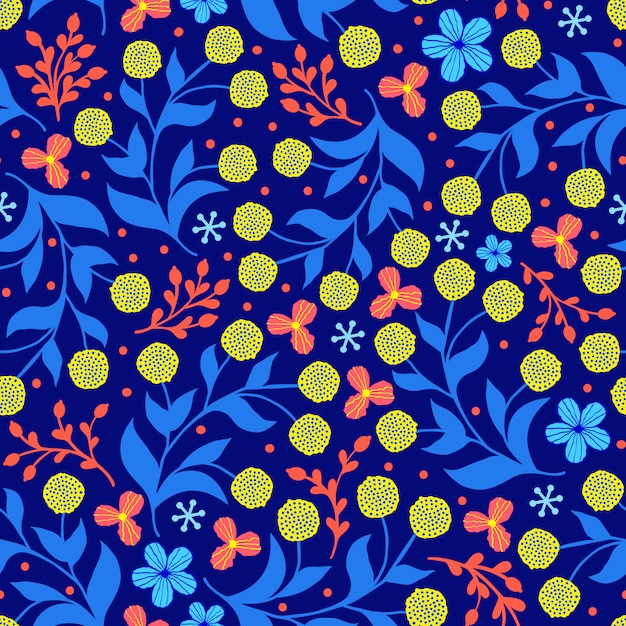 Floral seamless pattern