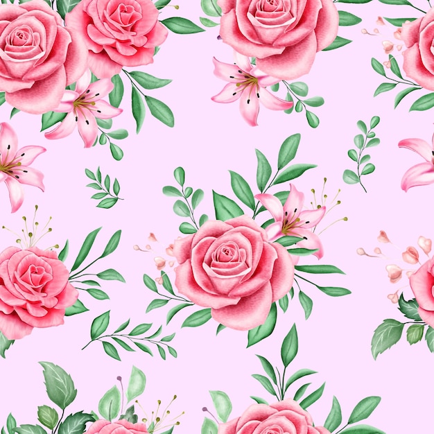 Floral seamless pattern