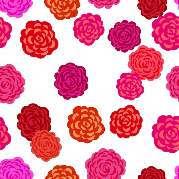 Floral seamless patterns vector design for paper cover fabric interior decor and other users