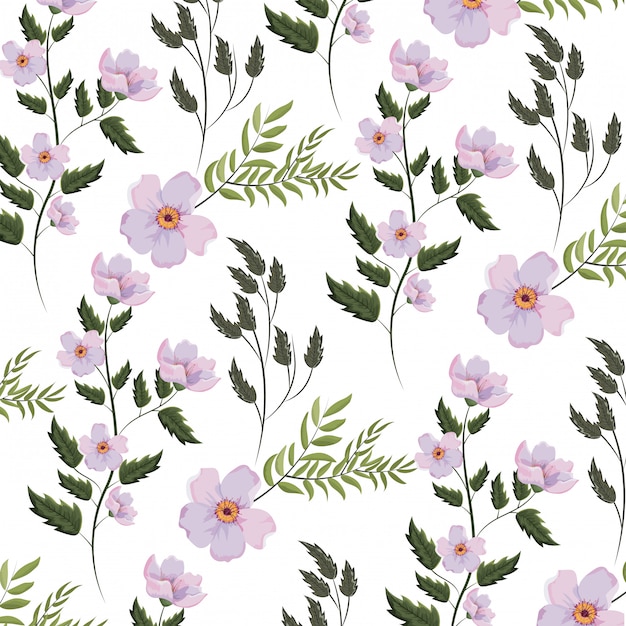 Floral spring background