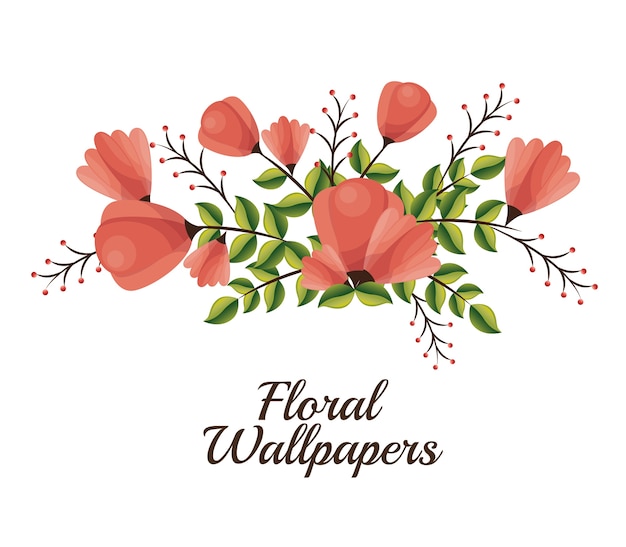 floral wallpapers design