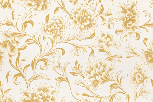 Vector floral wallpapers that are designed by person