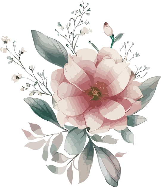 Floral Watercolor Illustration