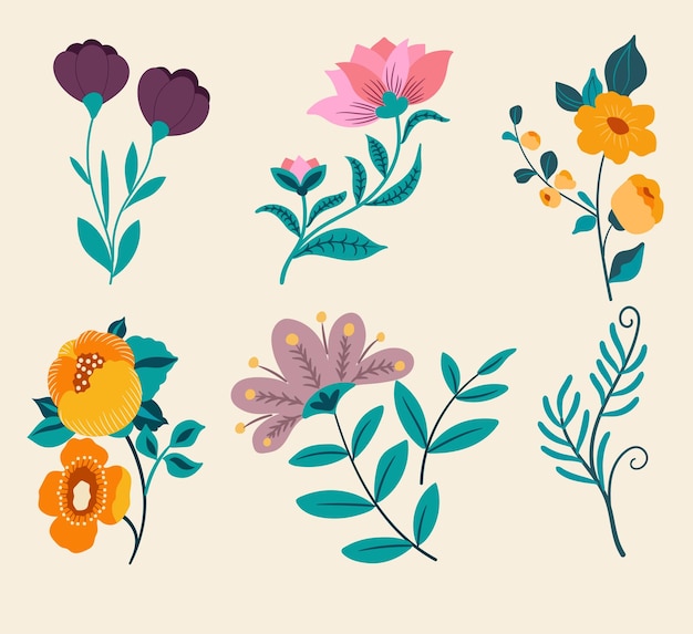 Vector floral