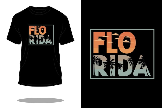 Florida retro t shirt design