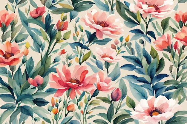 Vector flower background