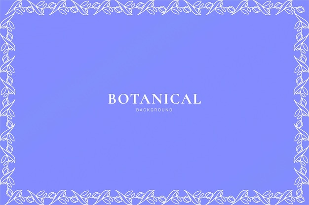 flower botanical background