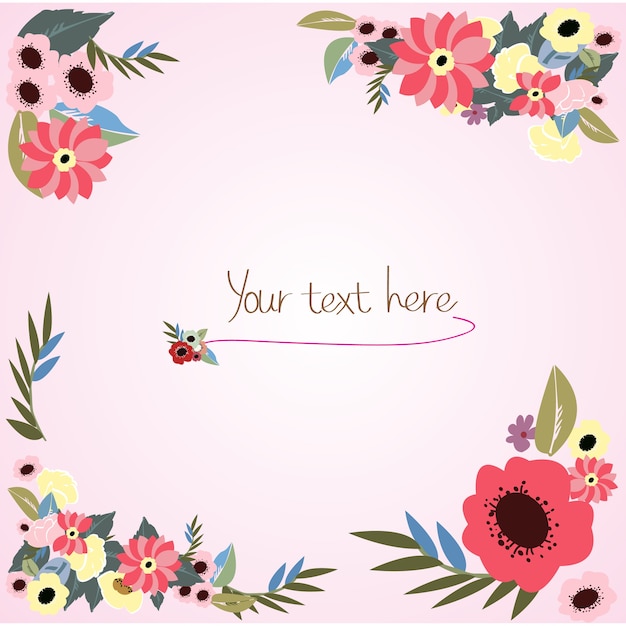 Flower card 