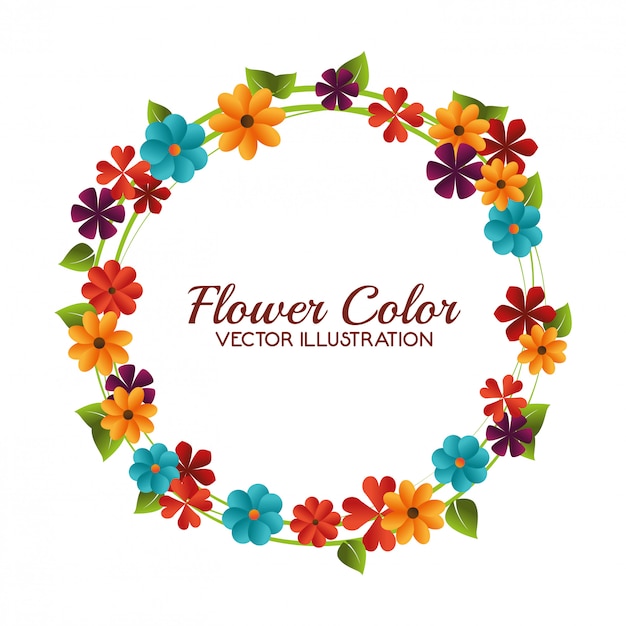 flower color design 