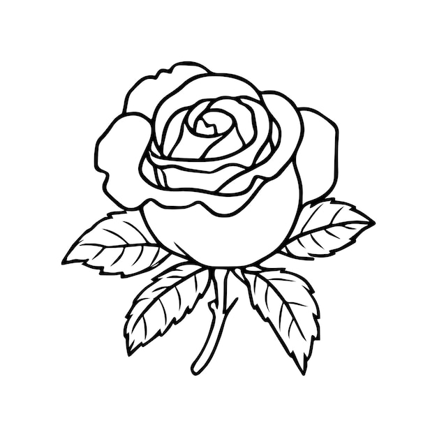 Flower coloring pages