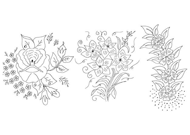 flower design drawing