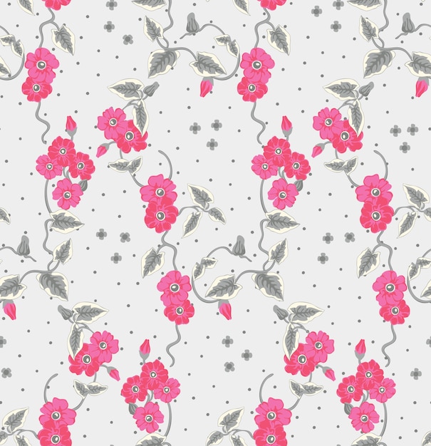 Flower fashion pattern print