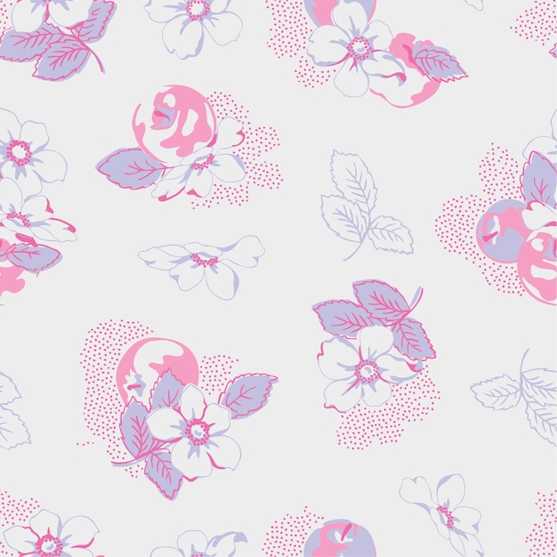 flower fashion pattern print