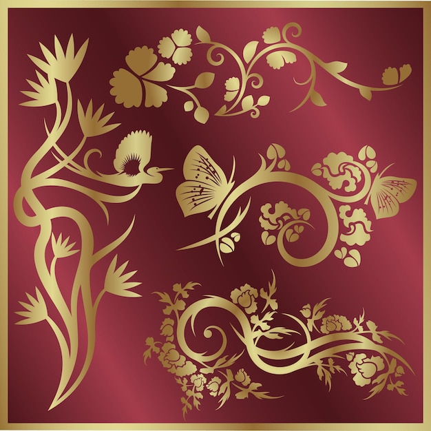 flower floral Vector