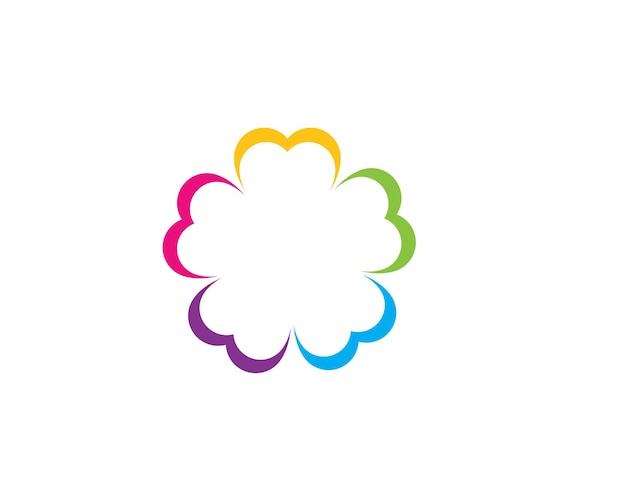 Flower icon vector illustration design