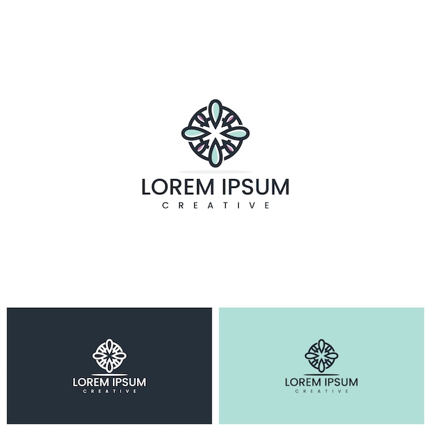 Flower logo design inspiration