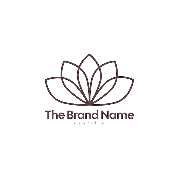 Flower logo design