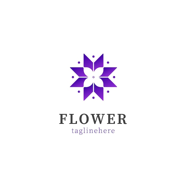 Flower logo design