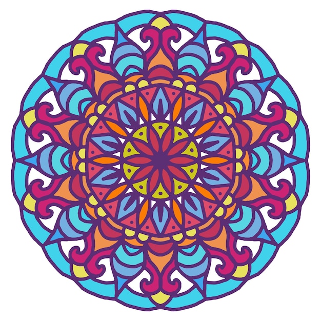 Flower Mandala background