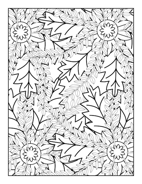 Flower Mandala Coloring Page