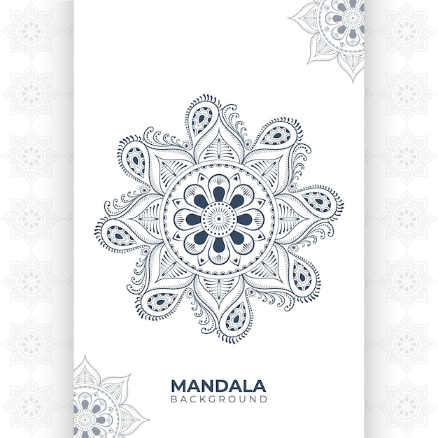 Flower Mandala ornament pattern design