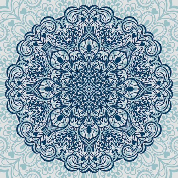 Flower Mandala.