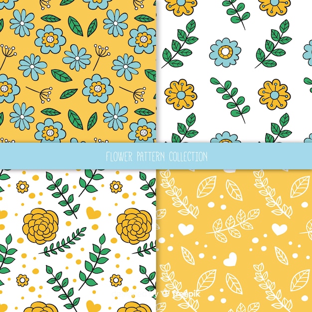 Flower pattern collection