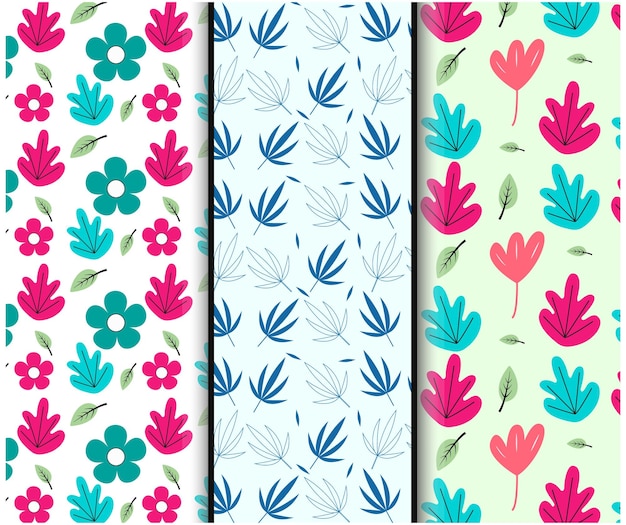 flower pattern vector design pattern background design