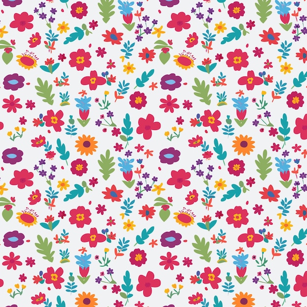 flower pattern with leaves floral bouquets flower compositions floral pattern