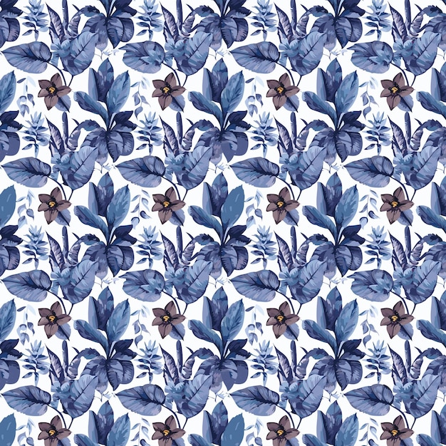 Flower pattern with leaves floral bouquets flower compositions floral pattern